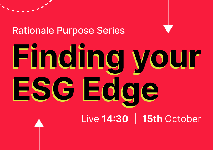 Finding Your ESG Edge webinar graphic