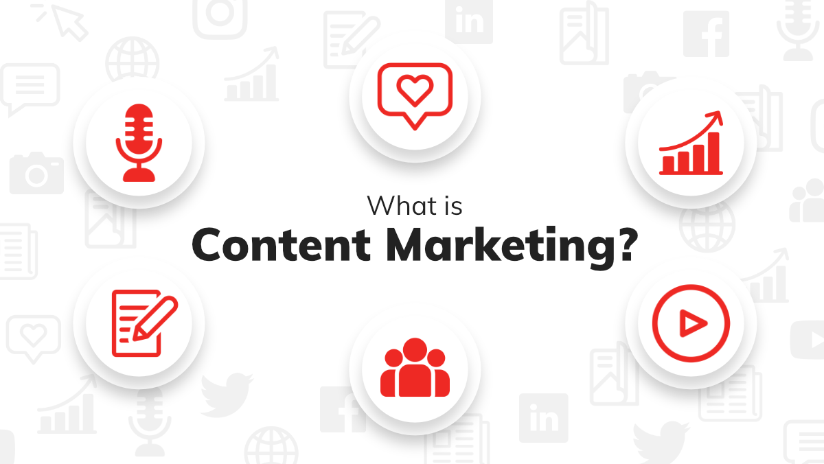 What is content marketing graphic