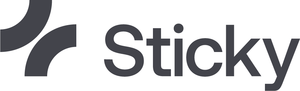 Sticky logo